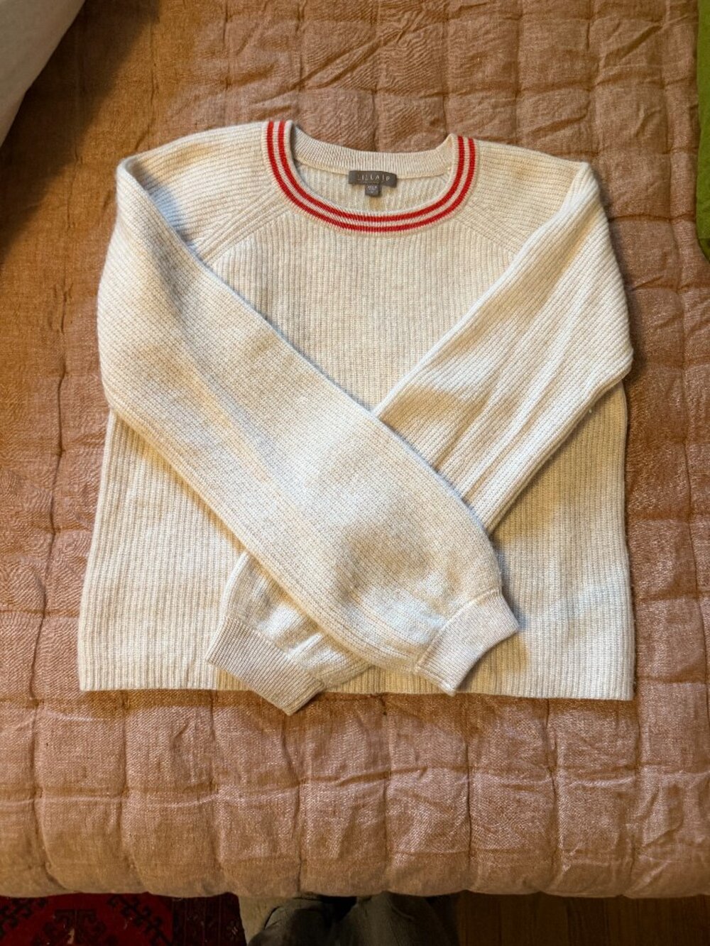 Lilla P crewneck cashmere sweater